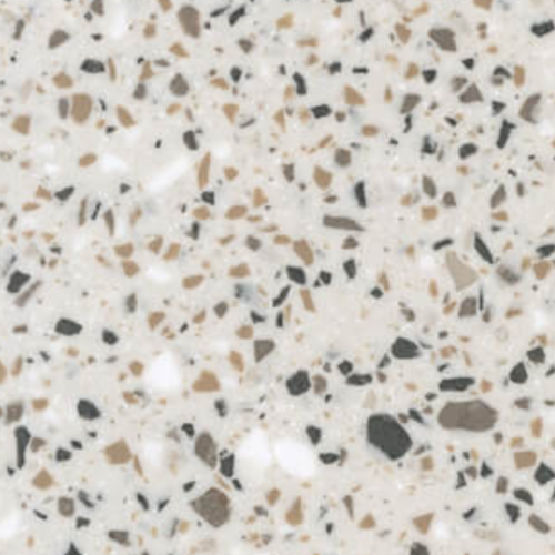 peppered terrazzo
