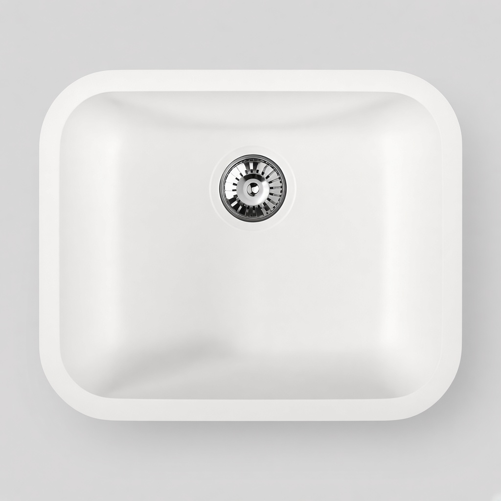 520Mm Bowl Composite Solid Surface Sink