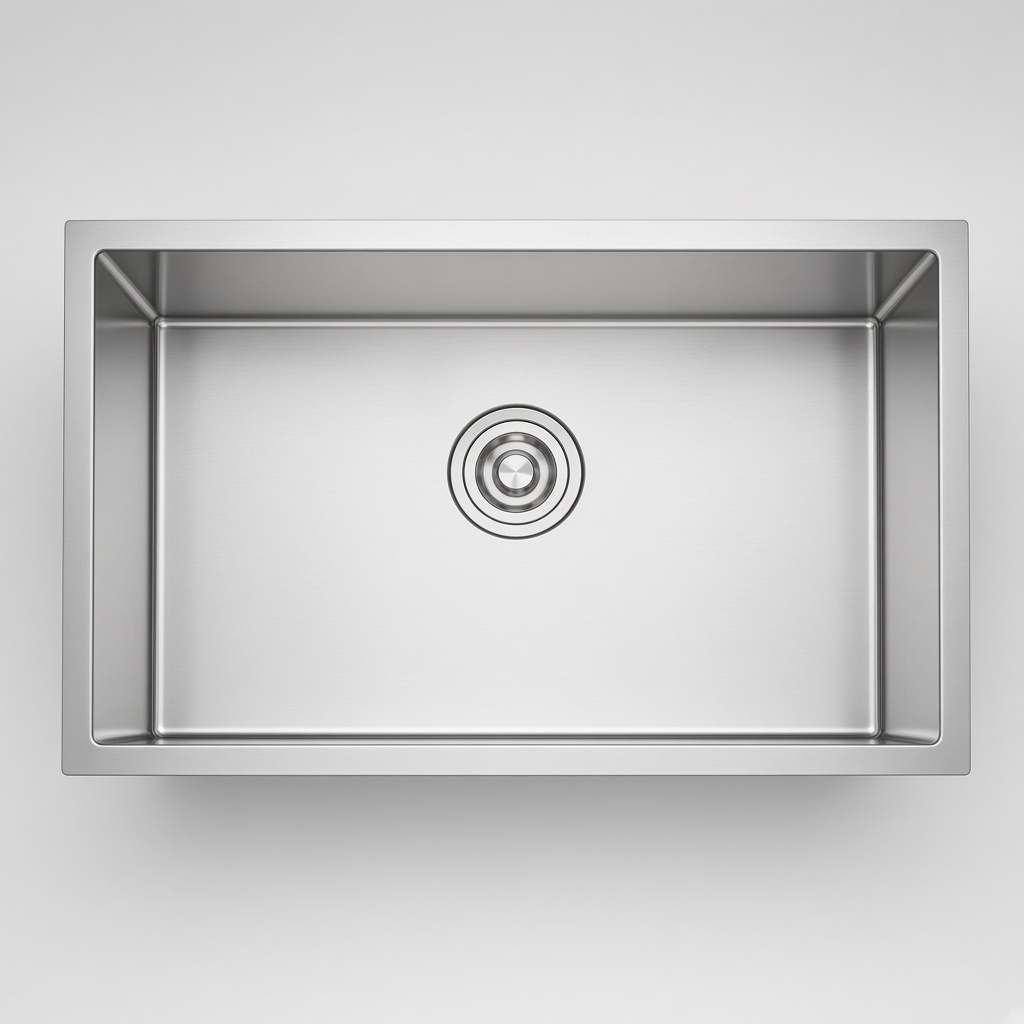 700Mm Stainless Steel Under-Mounted Trough Sink