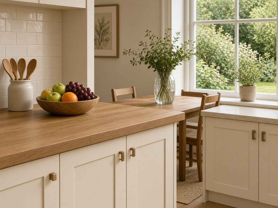 Staron Worktops in a UK kitchen