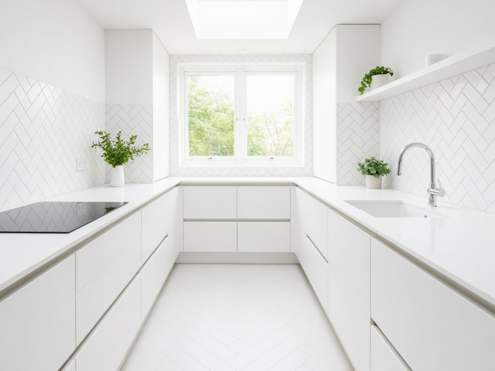 Pearl Grey Solid Surface kitchen worktop